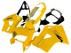 Großhandel Honda VFR 800 Motorrad Verkleidung 1998-2001 - Gelb
