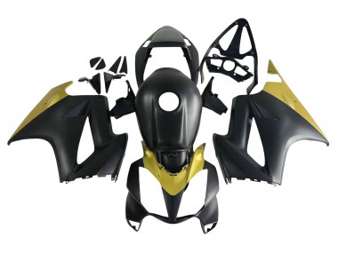 Großhandel Honda VFR 800 Motorrad Verkleidung 2002-2013 - Gelb Matt Schwarz