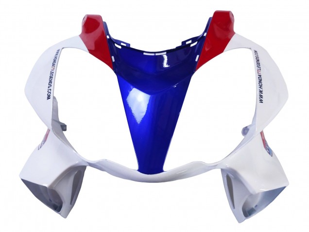 Großhandel Honda VFR 800 Motorrad Verkleidung 2002-2013 - Weiss Rot Blau Motul