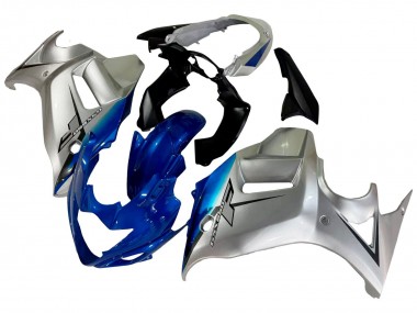 Großhandel Suzuki GSX650F Motorrad Verkleidung 2008-2013 - Silber Blau