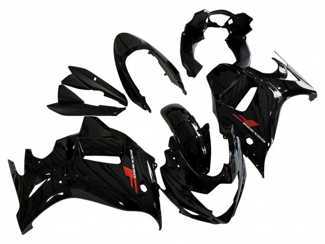 Großhandel Suzuki GSX650F Motorrad Verkleidung 2008-2013 - Glanzendes Schwarz