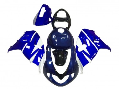 Großhandel Suzuki TL1000R Motorrad Verkleidung 1998-2003 - Blau Weiss Glanzendes Schwarz