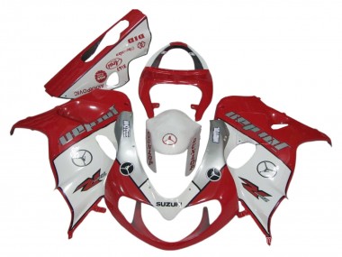 Großhandel Suzuki TL1000R Motorrad Verkleidung 1998-2003 - Rot Weiss Silber Jordan Motul Dunlop