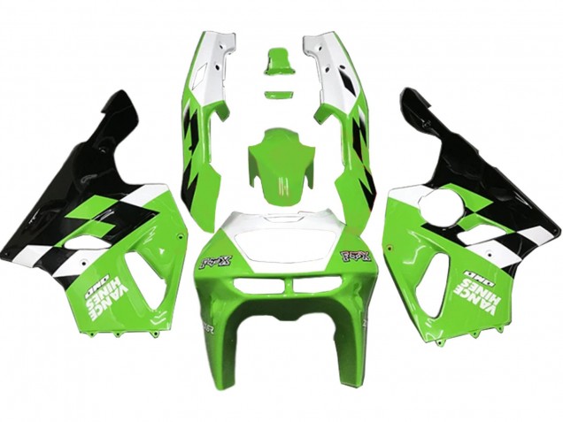 Großhandel Kawasaki ZX7R Motorrad Verkleidung 1996-2003 - Weiss Grun Glanzendes Schwarz