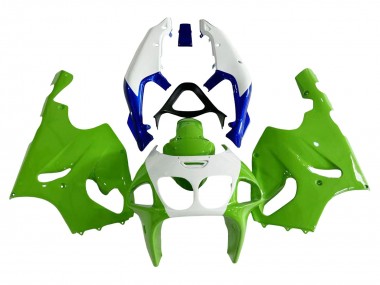 Großhandel Kawasaki ZX7R Motorrad Verkleidung 1996-2003 - Weiss Grun Blau