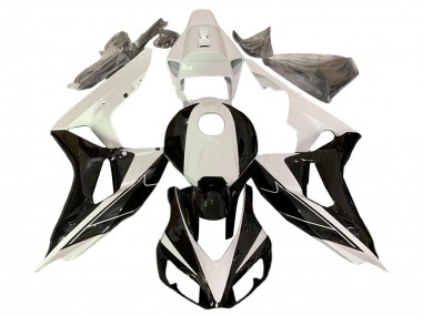 Großhandel Honda CBR1000RR Motorrad Verkleidung 2006-2007 - Perl Weiss Glanzendes Schwarz