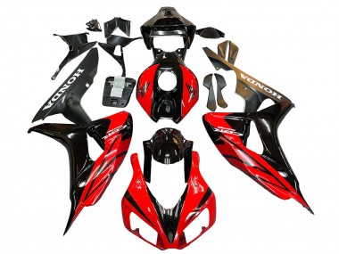 Großhandel Honda CBR1000RR Motorrad Verkleidung 2006-2007 - Blau Glanzendes Schwarz