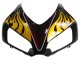 Großhandel Honda CBR1000RR Motorrad Verkleidung 2006-2007 - Glanzendes Schwarz Gelb Rot Flamme