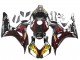 Großhandel Honda CBR1000RR Motorrad Verkleidung 2006-2007 - Glanzendes Schwarz Gelb Rot Flamme