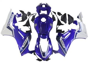 Großhandel Honda CBR1000RR Motorrad Verkleidung 2017-2023 - Weiss Blau