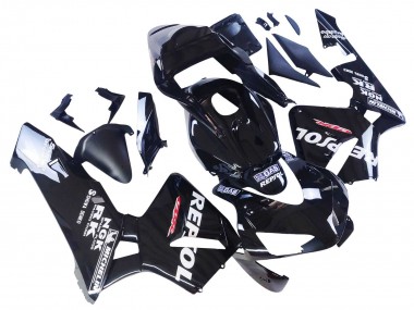 Großhandel Honda CBR600RR Motorrad Verkleidung 2003-2004 - Glanzendes Schwarz Weiss Repsol