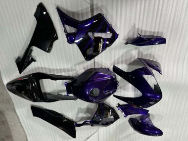 Großhandel Honda CBR600RR Motorrad Verkleidung 2003-2004 - Dunkel Blau Glanzendes Schwarz