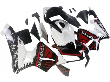 Großhandel Honda CBR600RR Motorrad Verkleidung 2003-2004 - Weiss Rot Glanzendes Schwarz Monster