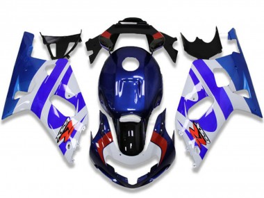 Großhandel Suzuki GSXR 600/750 Motorrad Verkleidung 2001-2003 - Weiss Blau Rot Schwarz