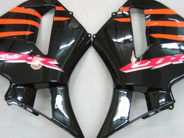 Großhandel Honda CBR600RR Motorrad Verkleidung 2005-2006 - Orange Schwarz Silber
