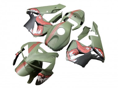 Großhandel Honda CBR600RR Motorrad Verkleidung 2005-2006 - Grun Rot Hai