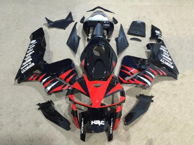 Großhandel Honda CBR600RR Motorrad Verkleidung 2005-2006 - Glanzendes Schwarz Rot Weiss HRC
