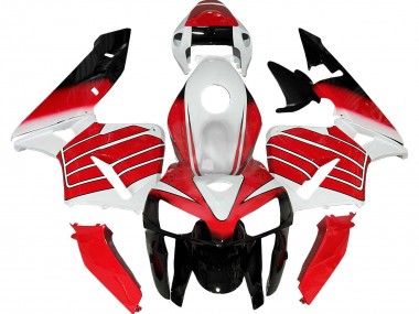 Großhandel Honda CBR600RR Motorrad Verkleidung 2005-2006 - Rot Weiss Schwarz