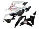 Großhandel Honda CBR600RR Motorrad Verkleidung 2007-2008 - Weiss Cherry Blossom Glanzendes Schwarz Geteiltes