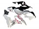 Großhandel Honda CBR600RR Motorrad Verkleidung 2007-2008 - Weiss Cherry Blossom Glanzendes Schwarz Geteiltes