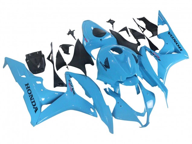 Großhandel Honda CBR600RR Motorrad Verkleidung 2007-2008 - Hellblau Rennen