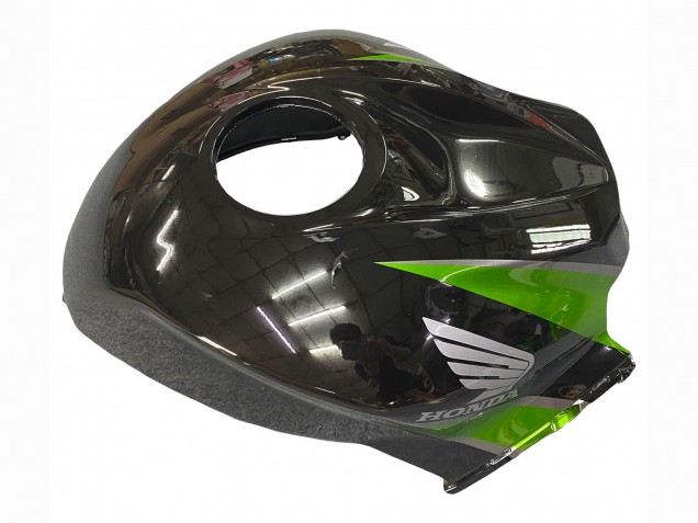 Großhandel Honda CBR600RR Motorrad Verkleidung Kit 2007-2008 - Grun Glanzendes Schwarz