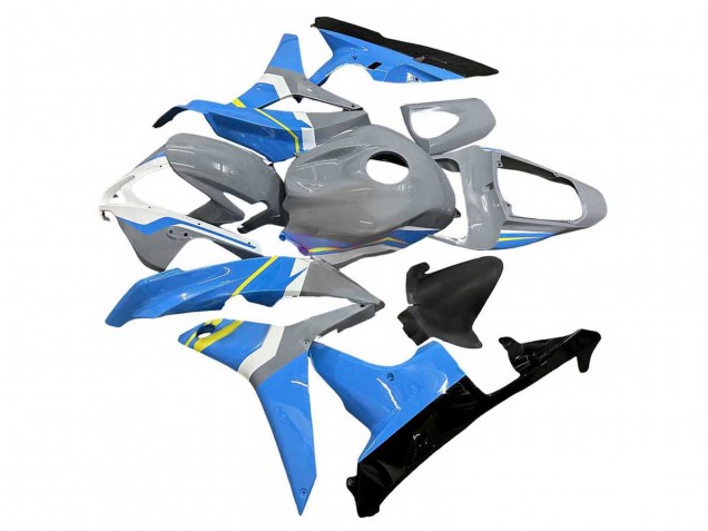 Großhandel Honda CBR600RR Motorrad Verkleidung 2007-2008 - Nardo Grau Blau Weiss Glanzendes Schwarz