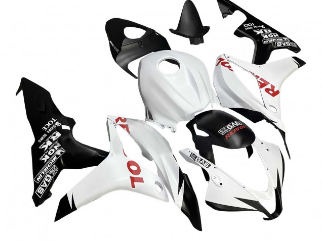 Großhandel Honda CBR600RR Motorrad Verkleidung 2007-2008 - Weiss Matt Schwarz Rot Repsol