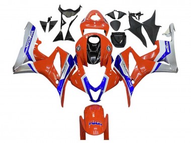 Großhandel Honda CBR600RR Motorrad Verkleidung 2007-2008 - Silber Blau Rot HRC