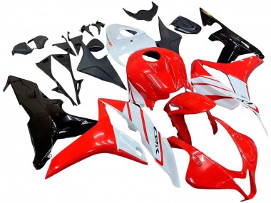 Großhandel Honda CBR600RR Motorrad Verkleidung 2007-2008 - Weiss Rot Glanzendes Schwarz