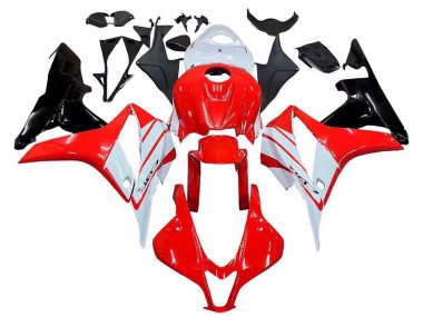 Großhandel Honda CBR600RR Motorrad Verkleidung 2007-2008 - Weiss Rot Glanzendes Schwarz