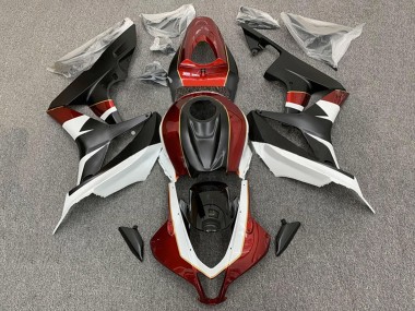 Großhandel Honda CBR600RR Motorrad Verkleidung 2007-2008 - Weiss Rot Matt Schwarz