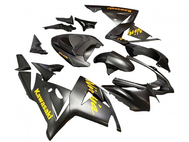 Großhandel Kawasaki ZX10R Motorrad Verkleidung 2004-2005 - Schwarz Ninja