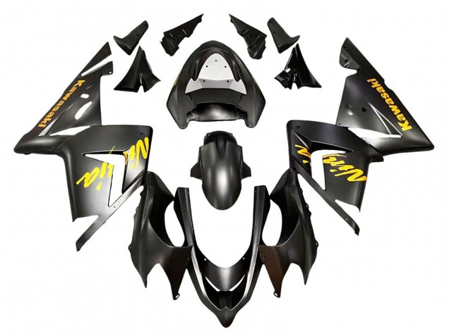 Großhandel Kawasaki ZX10R Motorrad Verkleidung 2004-2005 - Schwarz Ninja