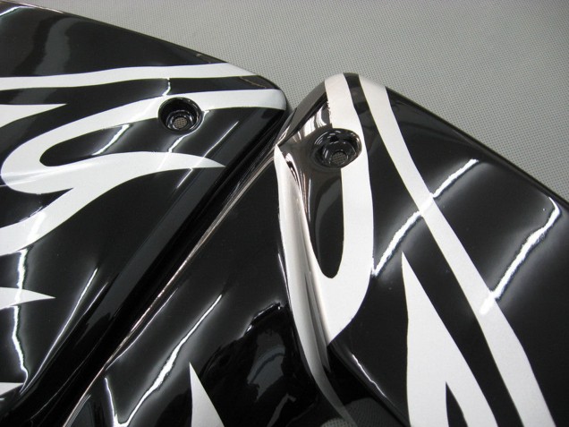 Großhandel Kawasaki ZX10R Motorrad Verkleidung 2004-2005 - Schwarz Weiss