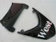 Großhandel Kawasaki ZX10R Motorrad Verkleidung 2004-2005 - Weiss Schwarz West Ninja