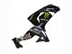 Großhandel Kawasaki ZX10R Motorrad Verkleidung 2006-2007 - Grau Gelb Glanzendes Schwarz Monster Elf