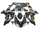 Großhandel Kawasaki ZX10R Motorrad Verkleidung 2006-2007 - Grau Gelb Glanzendes Schwarz Monster Elf