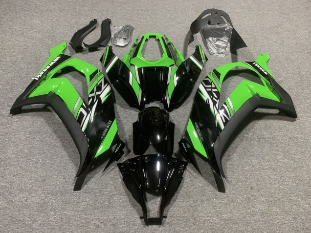 Großhandel Kawasaki ZX10R Motorrad Verkleidung 2011-2015 - Grun Glanzendes Schwarz Matt Schwarz