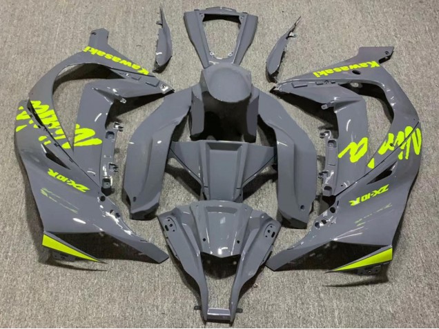 Großhandel Kawasaki ZX10R Motorrad Verkleidung 2011-2015 - Nardo Grau Gelb