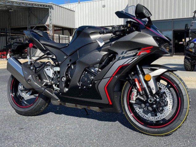 Großhandel Kawasaki ZX10R Motorrad Verkleidung 2021-2025 - Schwarz Grau Rot