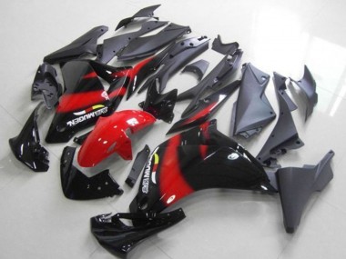 Großhandel Honda CBR250RR Motorrad Verkleidung 2011-2015 - Glanzendes Schwarz Rot