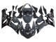 Großhandel Kawasaki ZX6R Motorrad Verkleidung 2005-2006 - Dunkel Grau Schwarz
