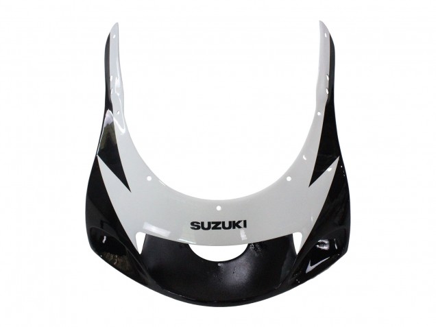 Großhandel Suzuki GSXR 600 / GSXR 750 Motorrad Verkleidung 1996-2000 - Schwarz Weiss