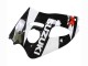 Großhandel Suzuki GSXR 600 / GSXR 750 Motorrad Verkleidung 1996-2000 - Schwarz Weiss