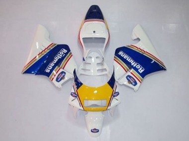 Großhandel Honda NSR250R MC28 P4 Motorrad Verkleidung 1994-1996 - Weiss Blau Gelb Gold Rothmans