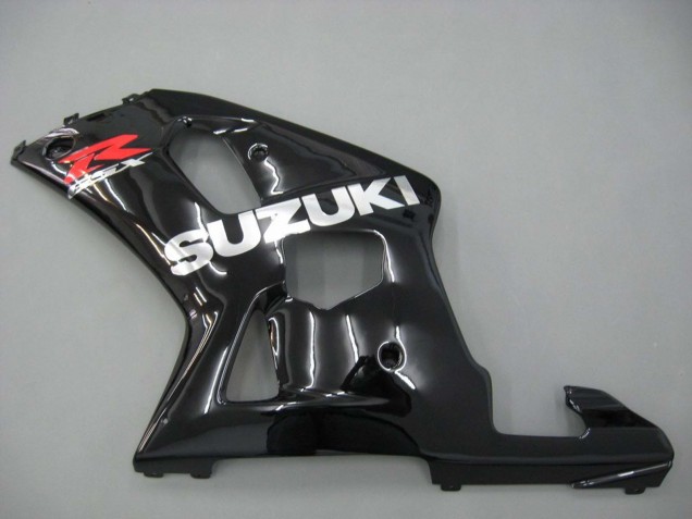 Großhandel Suzuki GSXR 600 / GSXR 750 Motorrad Verkleidung 2001-2003 - Glanzendes Schwarz Rot Weiss