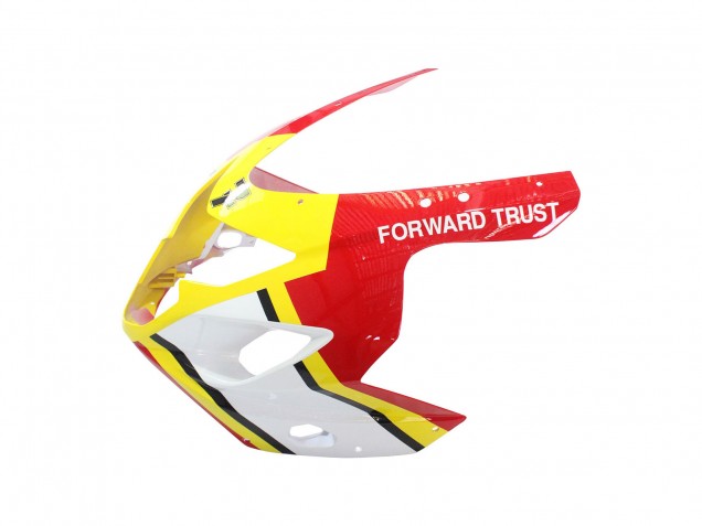 Großhandel Suzuki GSXR 600 / GSXR 750 Motorrad Verkleidung 2004-2005 - Weiss Rot Gelb Michelin Texaon Heron 7
