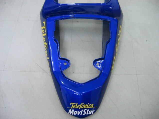 Großhandel Suzuki GSXR 600 / GSXR 750 Motorrad Verkleidung 2004-2005 - Blau Weiss Gelb Grun Telefonica Motul MoviStar