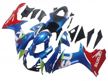 Großhandel Suzuki GSXR 600 / GSXR 750 Motorrad Verkleidung 2011-2024 - Blau Rot
